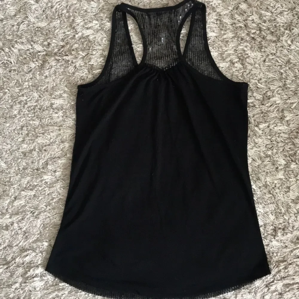 Forever 21 Sequins Tank Top Size S